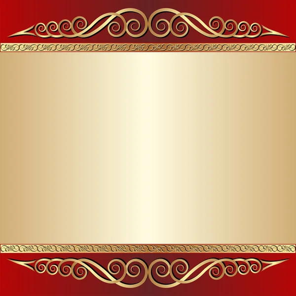 Kırmızı ve altın arka plan