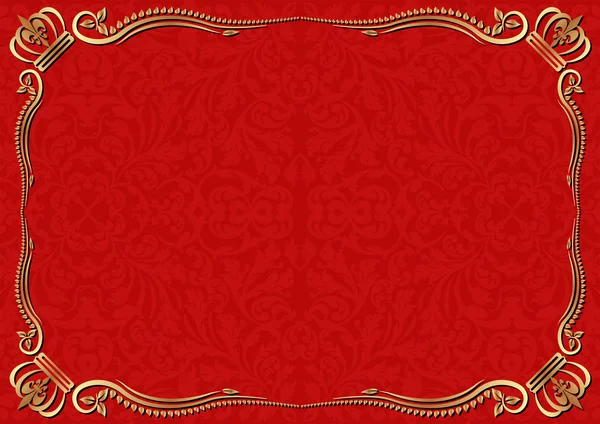 Fondo rojo — Vector de stock