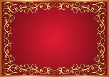 kırmızı bir arka plan