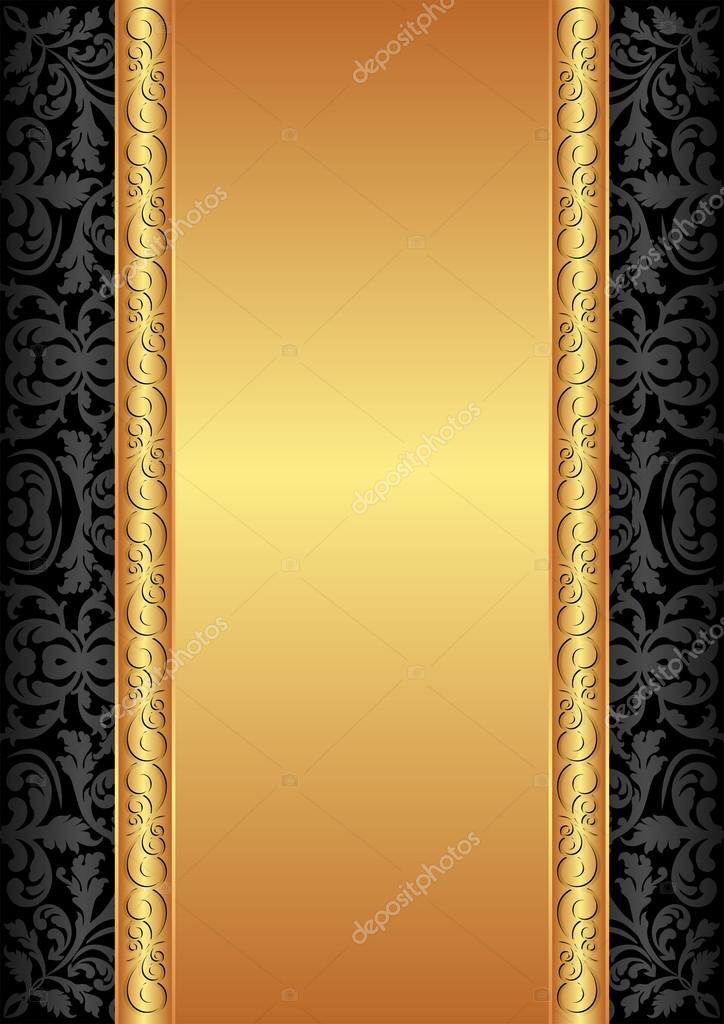 Gold and black background Stock Vector Image by ©mtmmarek #19148447