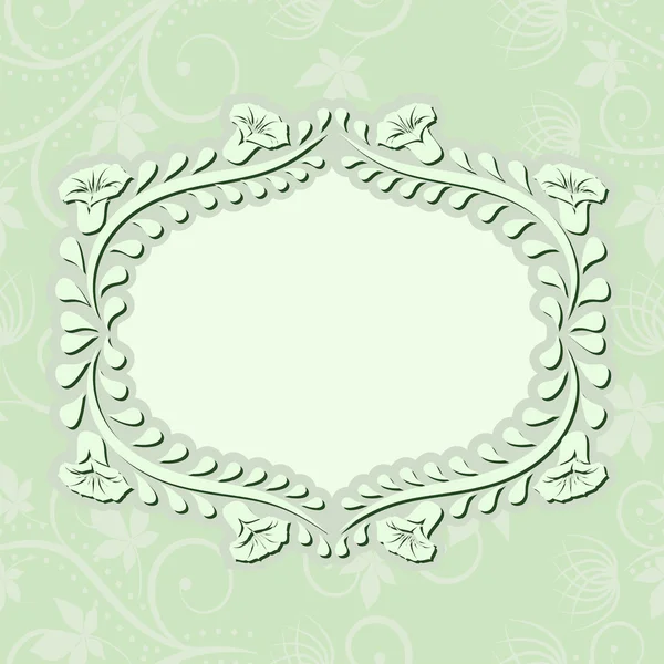 Light green background — Stock Vector