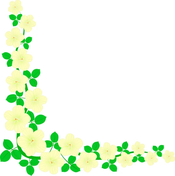 Kvist blommande — Stock vektor
