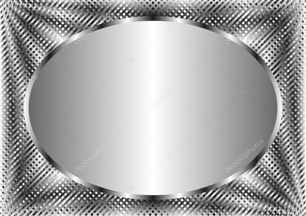 silver background