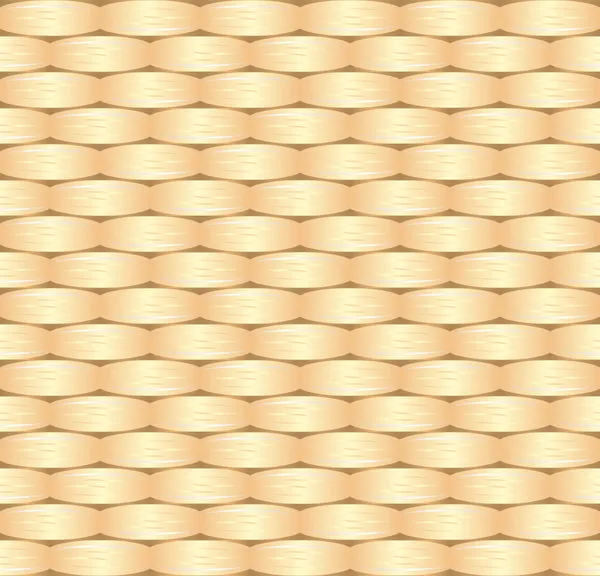枝編み細工品パターン — ストックベクタ