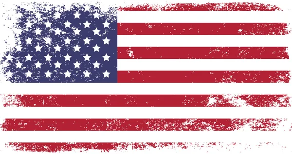 Bandera de USA — Vector de stock