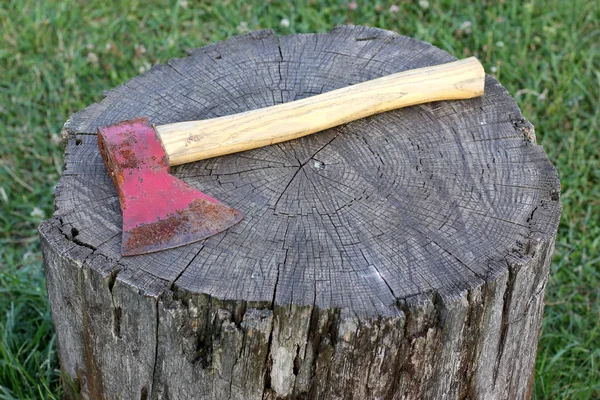 Rusty axe — Stock Photo, Image