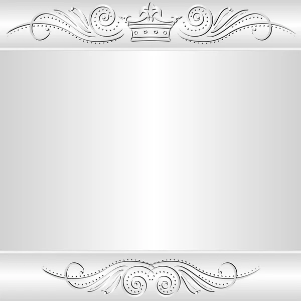 Silver background — Stock Vector