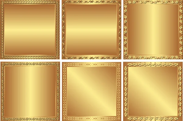 Golden background — Stock Vector