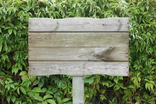 Wooden plaque — Stock Photo, Image