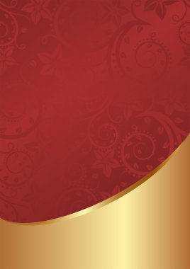 kırmızı bir arka plan