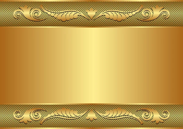 Golden background — Stock Vector