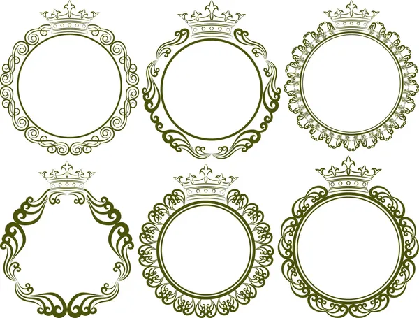 Royal frames — Stock Vector