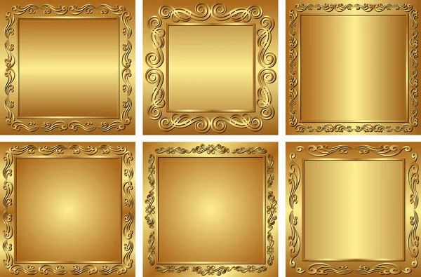 Fonds d'or — Image vectorielle