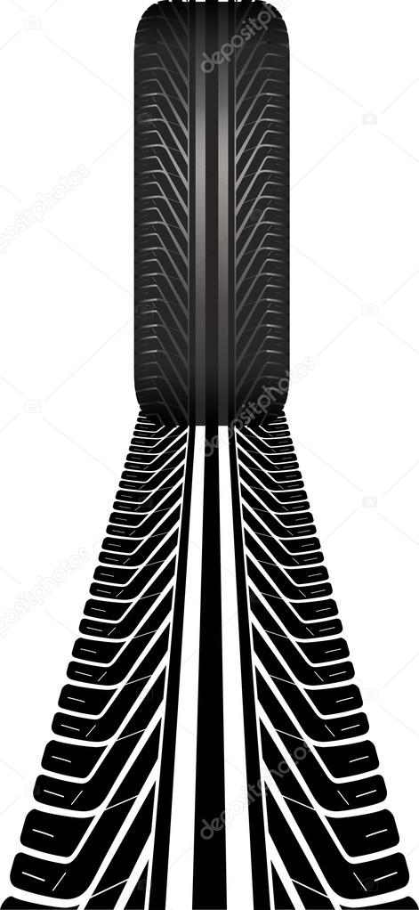 tire track