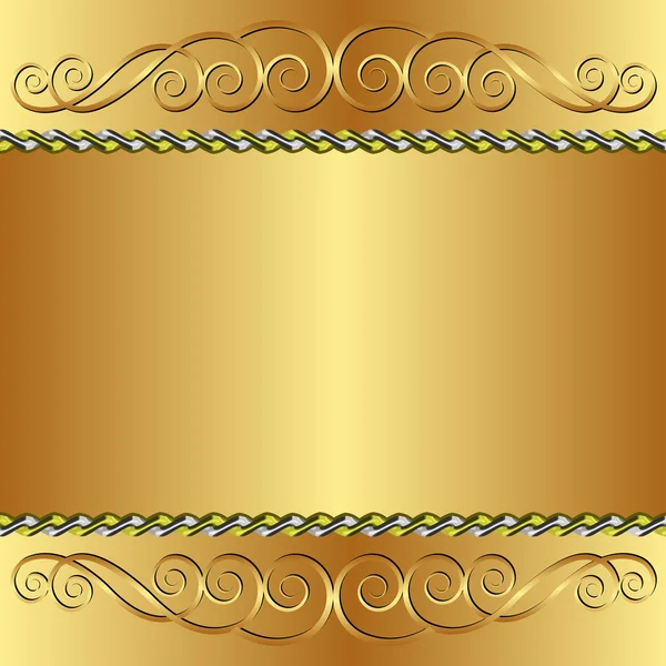 Gouden achtergrond — Stockvector