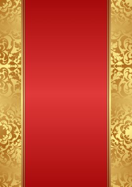 kırmızı bir arka plan