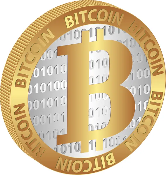 Bitcoin — Vector de stock