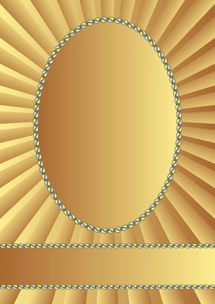 Fond doré — Image vectorielle