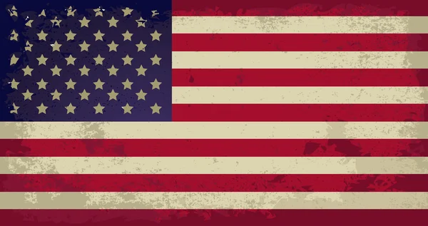 Flagge USA — Stockvektor