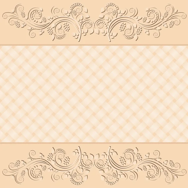 Beige achtergrond — Stockvector