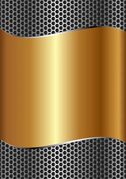 Fond métallique — Image vectorielle