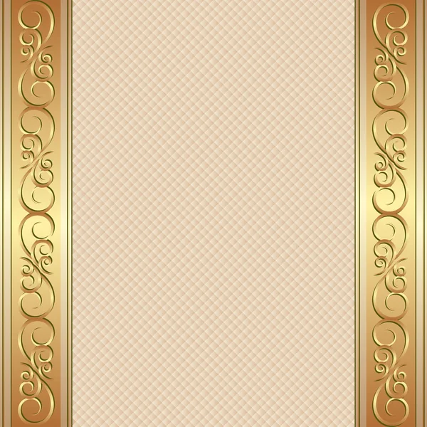 Fondo beige — Vector de stock