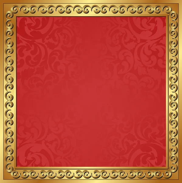 Red background — Stock Vector