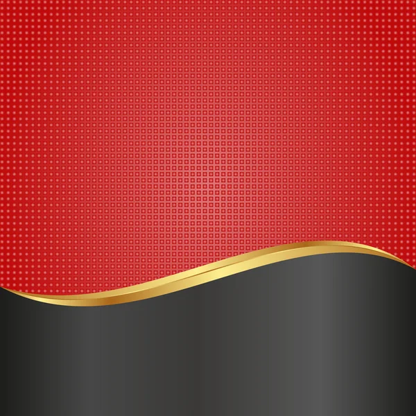Red and black background — Stock Vector