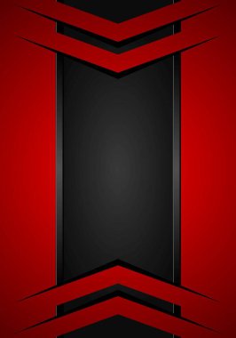 kırmızı ve siyah soyut geometrik arkaplan