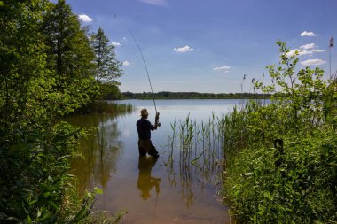 Fener gölde balık yakalamak