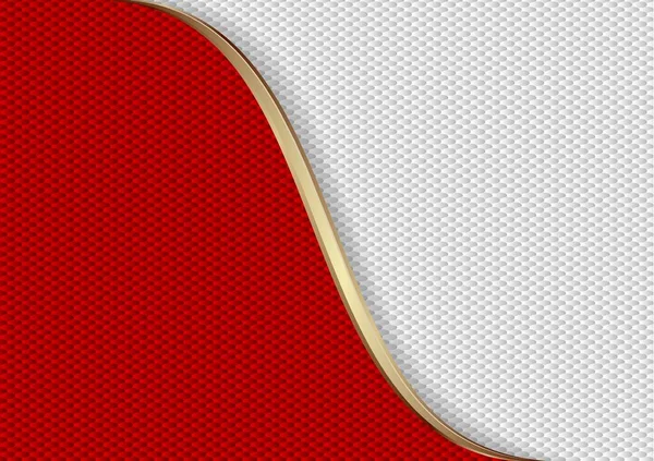 Fond Abstrait Rouge Blanc — Image vectorielle