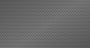 Dokulu Metalik Arkaplan. Metal Izgara