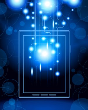 arka plan dürtü ile tablet