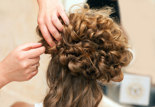 Wedding hairstyle