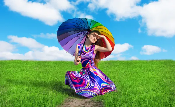 capoc Eliminar mero Paraguas de colores fotos de stock, imágenes de Paraguas de colores sin  royalties | Depositphotos
