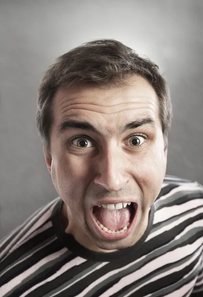 Shouting man — Stock Photo, Image