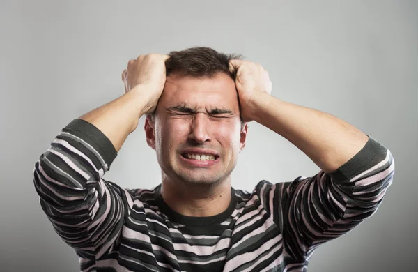 Gefrustreerde man — Stockfoto