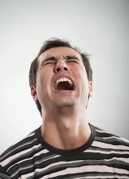 Crying man — Stock Photo, Image