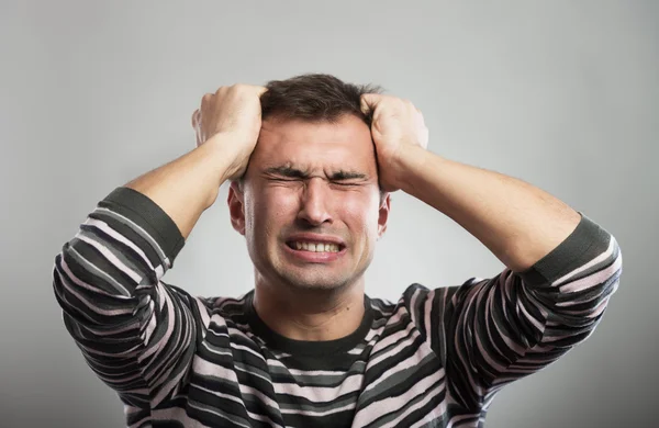 Frustrated man Stock Image