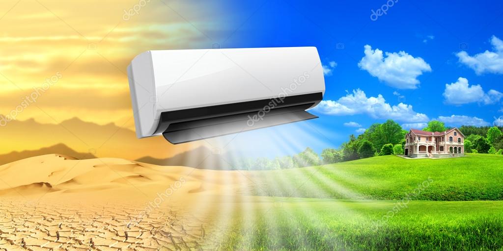 Air conditioner. Microclimate of vital space.