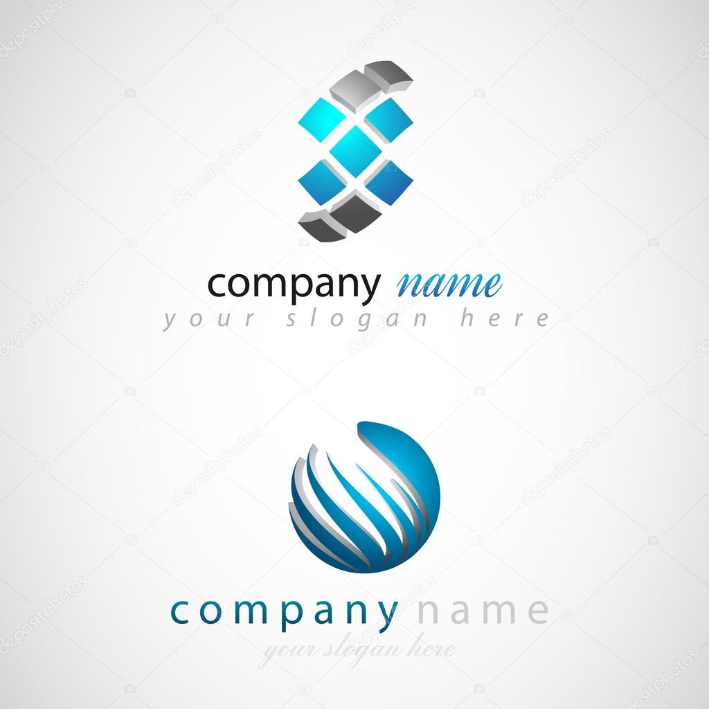 Company (Business) 3d vector Logo