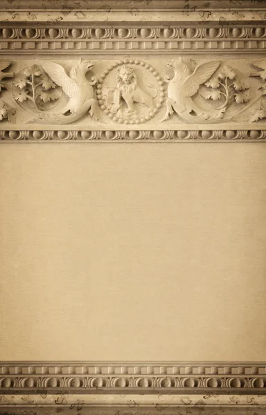 The elements of decoration, background of old stucco molding — Stock Image The elements of decoration, background of old stucco molding Stock Picture