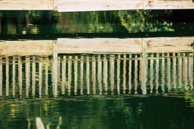 Seville İspanya 28 Eylül 2021 Maria Luisa Parkı, Endülüs Bölgesi 'nin başkenti ve sembolik şehri Sevilla' nın ilk yeşil akciğerlerinden biridir.