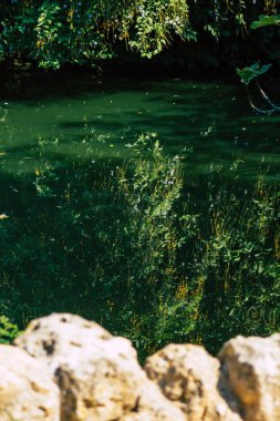 Seville İspanya 28 Eylül 2021 Maria Luisa Parkı, Endülüs Bölgesi 'nin başkenti ve sembolik şehri Sevilla' nın ilk yeşil akciğerlerinden biridir.