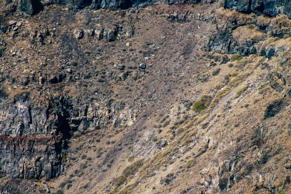 Santorini Island Fira Griekenland Oktober 2021 Klif Van Santorini Caldera — Stockfoto