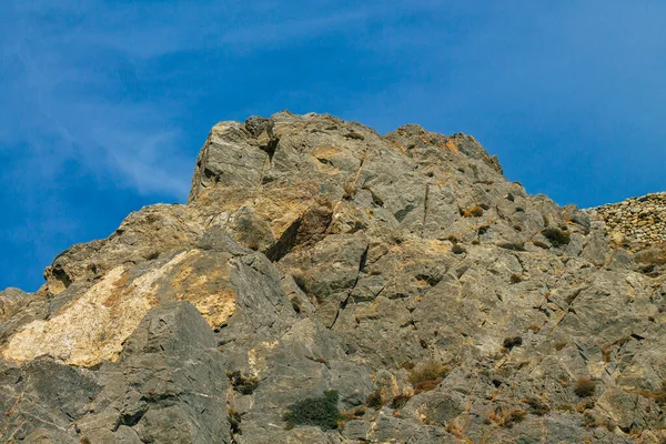 Île Santorin Perissa Grèce Octobre 2021 Ancien Sentier Randonnée Thira — Photo