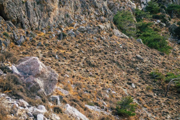 Santorini Island Perissa Grekland Oktober 2021 Forntida Thira Vandringsled Santorini — Stockfoto