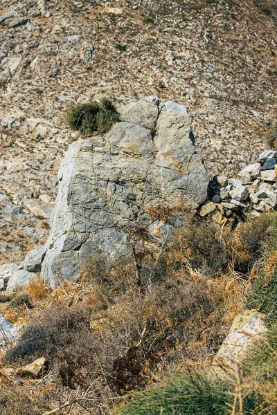 Santorini Island Perissa Greece October 2021 Ancient Thira Hiking Trail — Stock Photo, Image