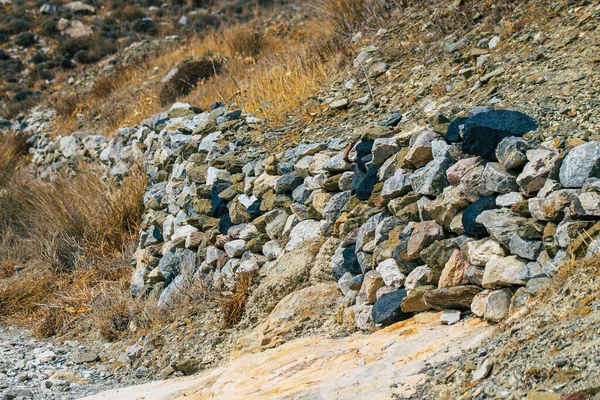 Isola Santorini Perissa Grecia Ottobre 2021 Antico Sentiero Escursionistico Thira — Foto Stock