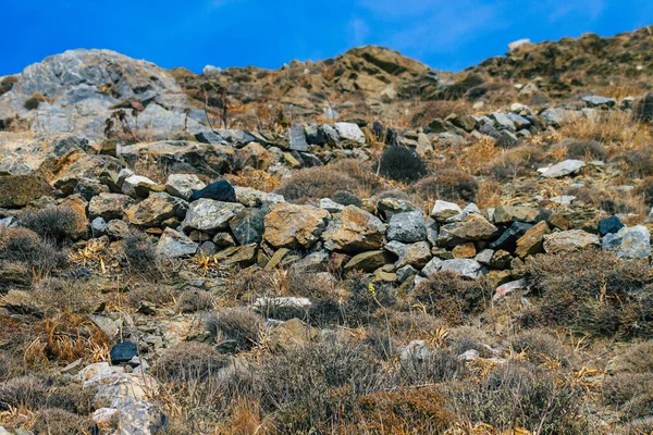 Île Santorin Perissa Grèce Octobre 2021 Ancien Sentier Randonnée Thira — Photo